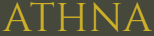 Brand name 'Athna' displayed on a product or packaging.